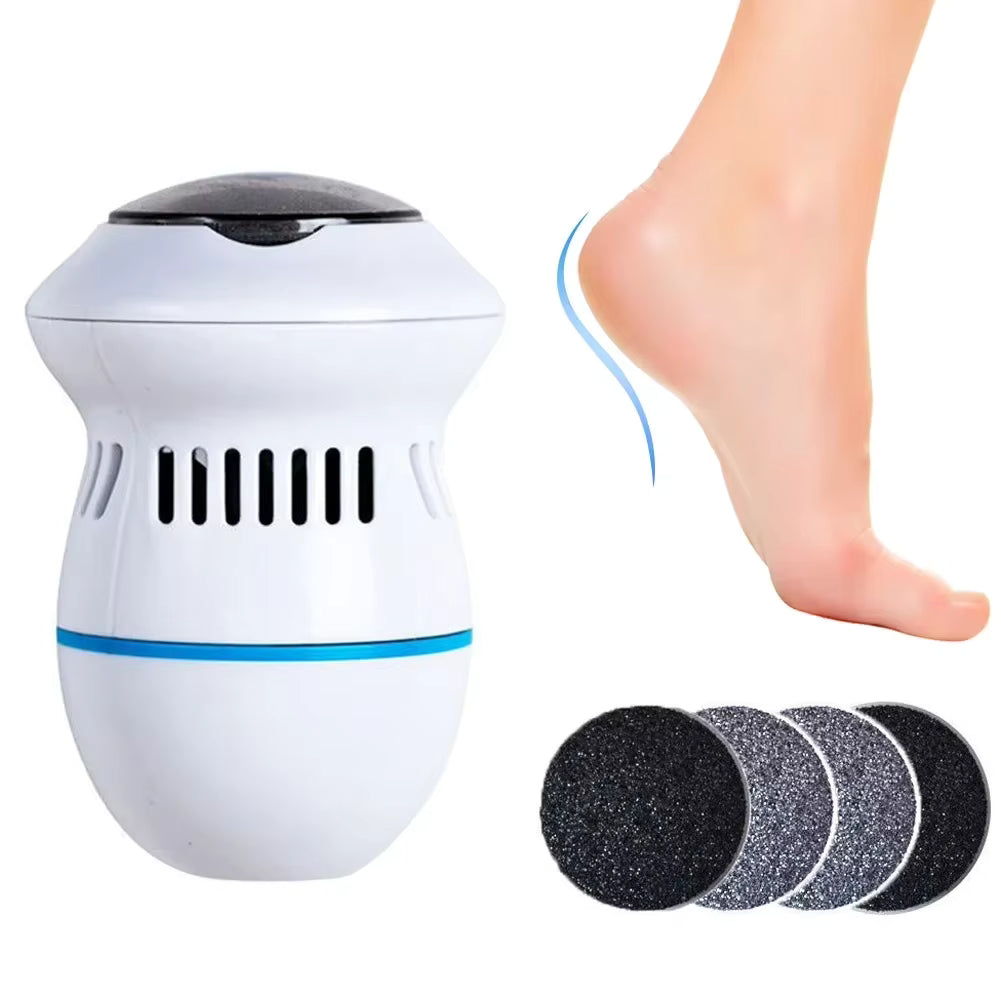 Exfoliador de pies Profesional con Batería Recargable con USB