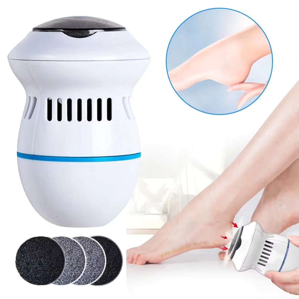 Exfoliador de pies Profesional con Batería Recargable con USB